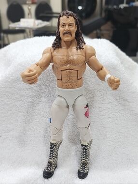 WWE ELITE HALL OF FAME SERIES 5 JAKE "THE SNAKE" ROBERTS ACTION FIGURE